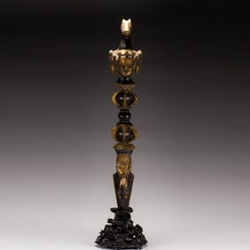 A Qing Dynasty agarwood ritual vessel