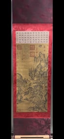 A picture of Guo Xi's visit to friends in Xishan Mountain