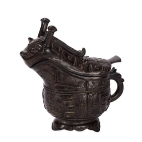 A Qing Dynasty agarwood cup