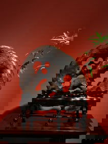 A piece of Taihu Shiyi Cave study mountain in the Qing Dynasty