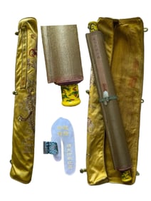 A picture of Xiang Yuanbian's autumn river