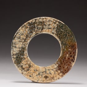 A piece of ancient jade wall