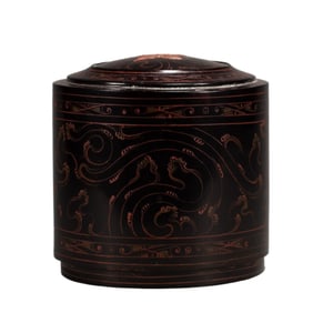 A Tang Dynasty lacquerware box