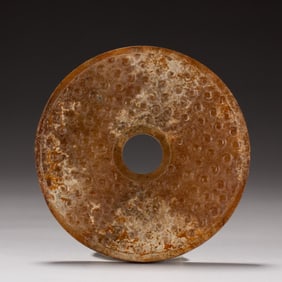 A piece of ancient jade wall