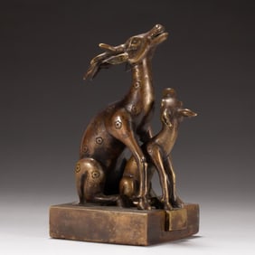 A Qing Dynasty copper seal