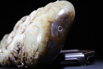 A Ming Dynasty oil gourd-shaped pen wash