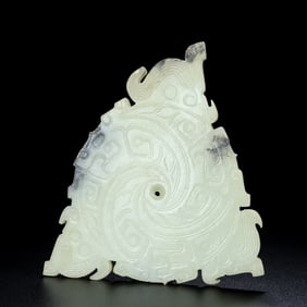 An ancient jade jade