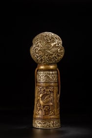 A Qing Dynasty copper seal
