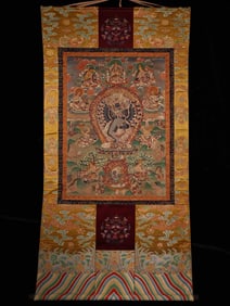 A Ming Dynasty thangka "Shengle King Kong"