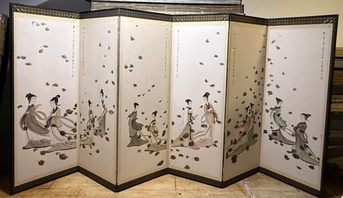 A picture of Fu Baoshi's Xiangjun Xiang Lady