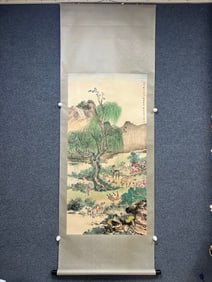 A picture of Ge Xianglan's eight horses