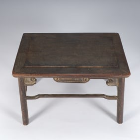 Qing Dynasty wooden small square table