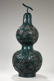 A gourd bottle made in the Qianlong period of the Qing Dynasty