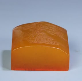 A Qing Dynasty Shoushan Tian Huang character story seal