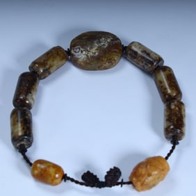 Qing Dynasty ancient jade bracelet