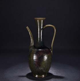 A Song Jun kiln red spot pot