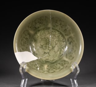 A fragment of the Yaozhou kiln in the Northern Song Dynasty