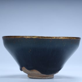 Song Dynasty kiln gilded rabbit hair