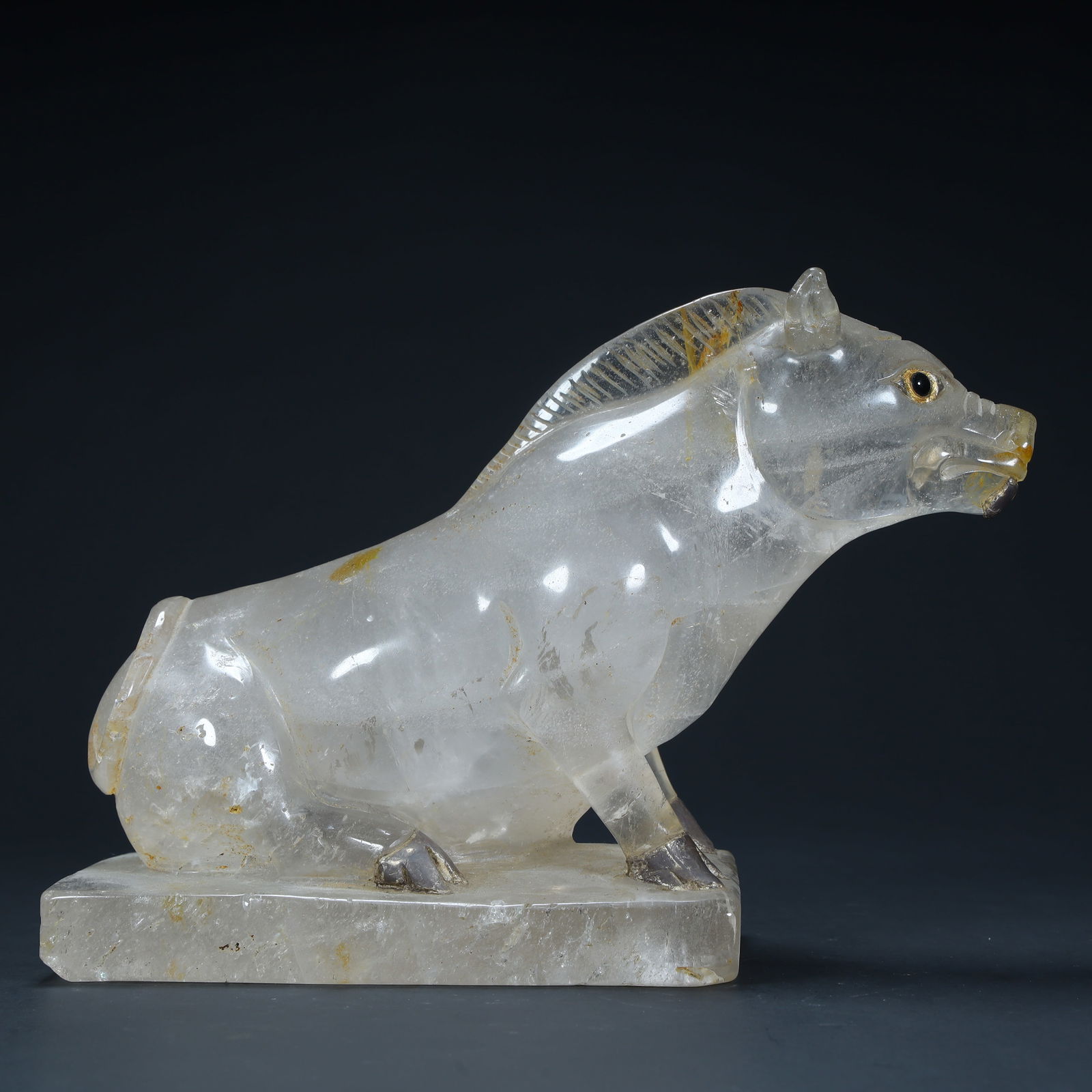 Qing Dynasty crystal beast ornaments (1 of 10)