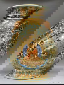 A piece of Qianlong's imperial elephant ear blessing barrel