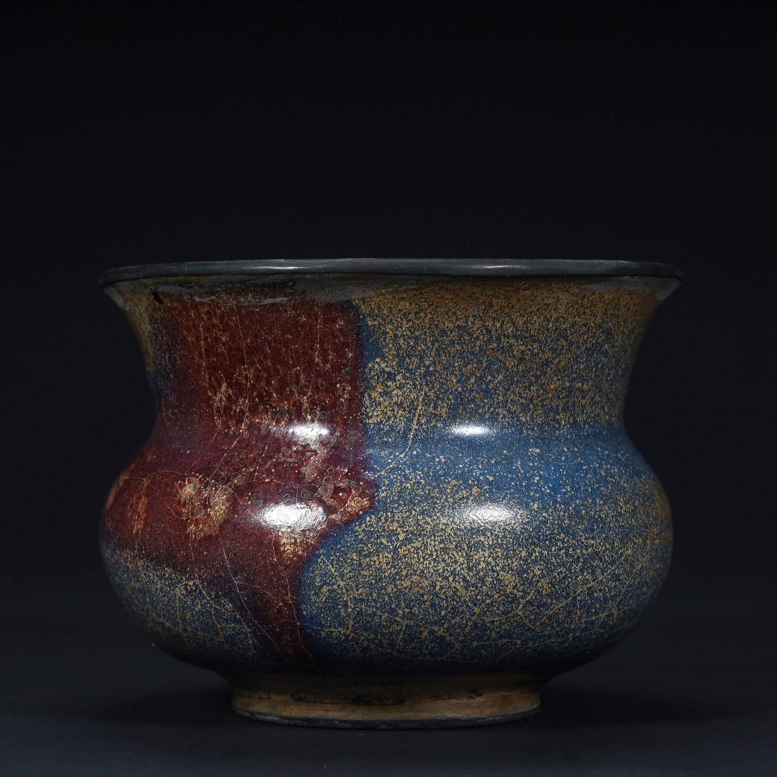 Song Dynasty Jun kiln slag bucket, (1 of 11)