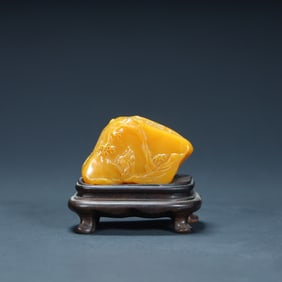 Qing Dynasty Tian Huangshi landscape thin ornament