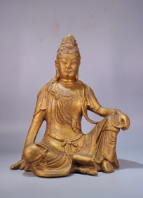 A Qianlong period of the Qing Dynasty made of the incense Guanyin ornament