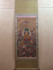 An anonymous Buddha painting
