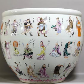 A large vat of stories about the characters of the Qianlong period of the Qing Dynasty