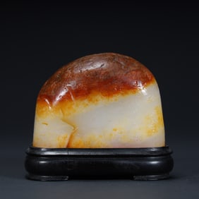 Qing Dynasty Hetian jade "conformal seal".