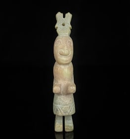 A Han Dynasty jade man