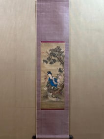 A cold figure painting