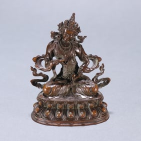 A statue of Tara in the Qing Dynasty
