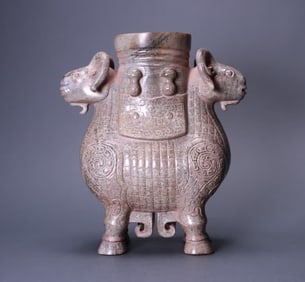 A piece of ancient jade sheep