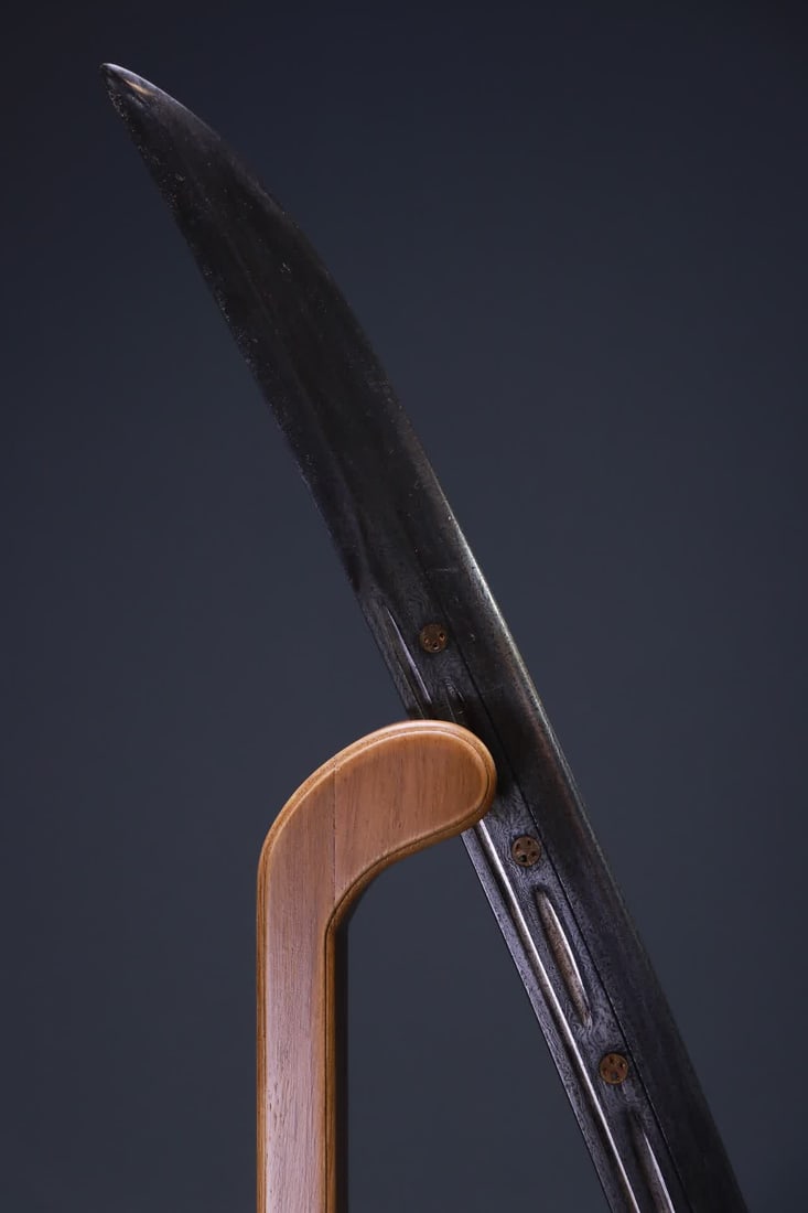 A copper-gilt dragon-patterned saber - 5