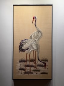 A Republic of China embroidery "Famous"