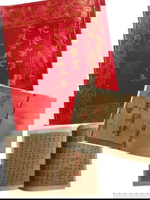 A collection of Dunhuang scriptures and prose books appreciated by Qianlong