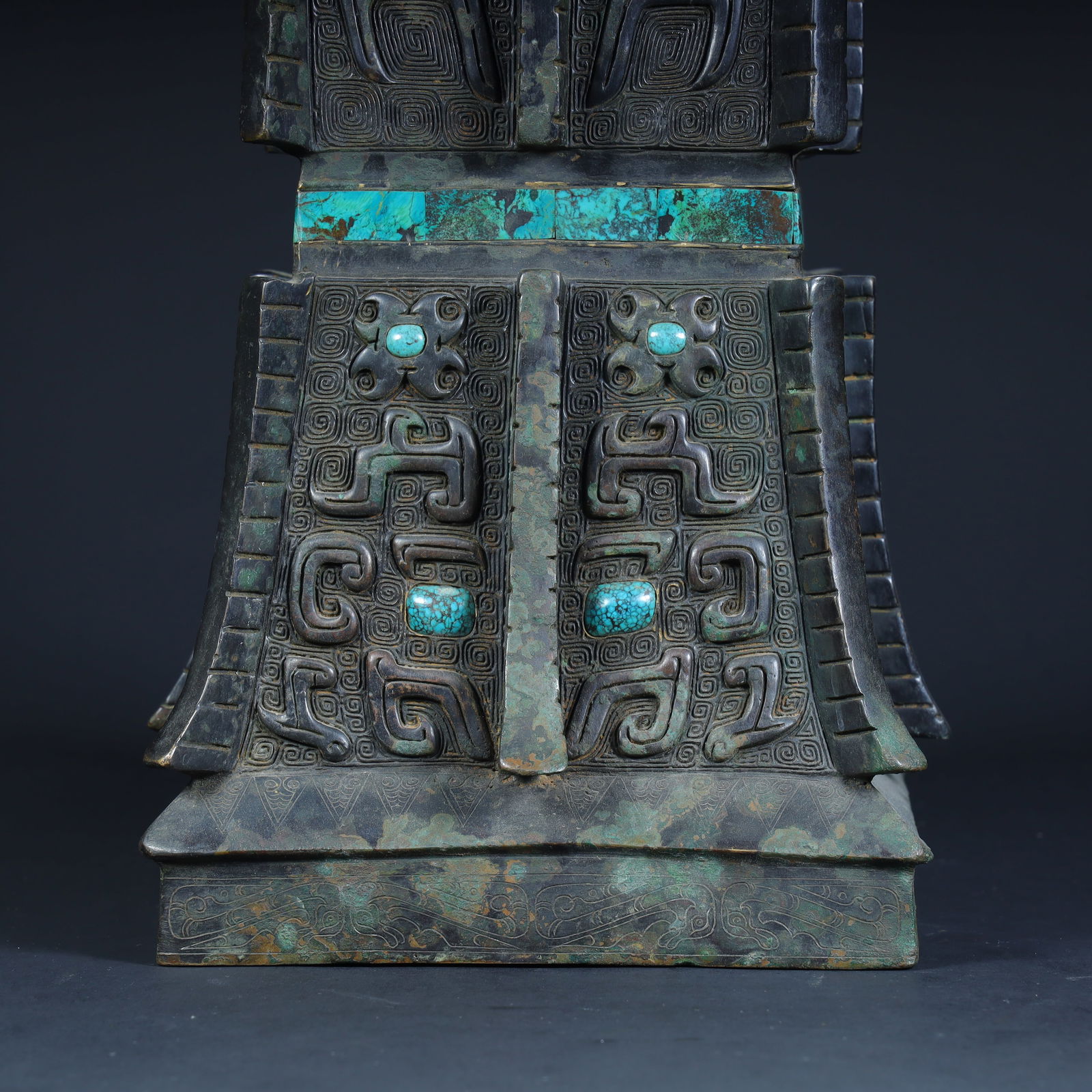 A copper sub-ugly square cup - 8