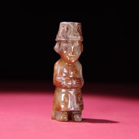 A Han Dynasty jade nobleman