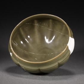 A fragment of the Yaozhou kiln in the Northern Song Dynasty
