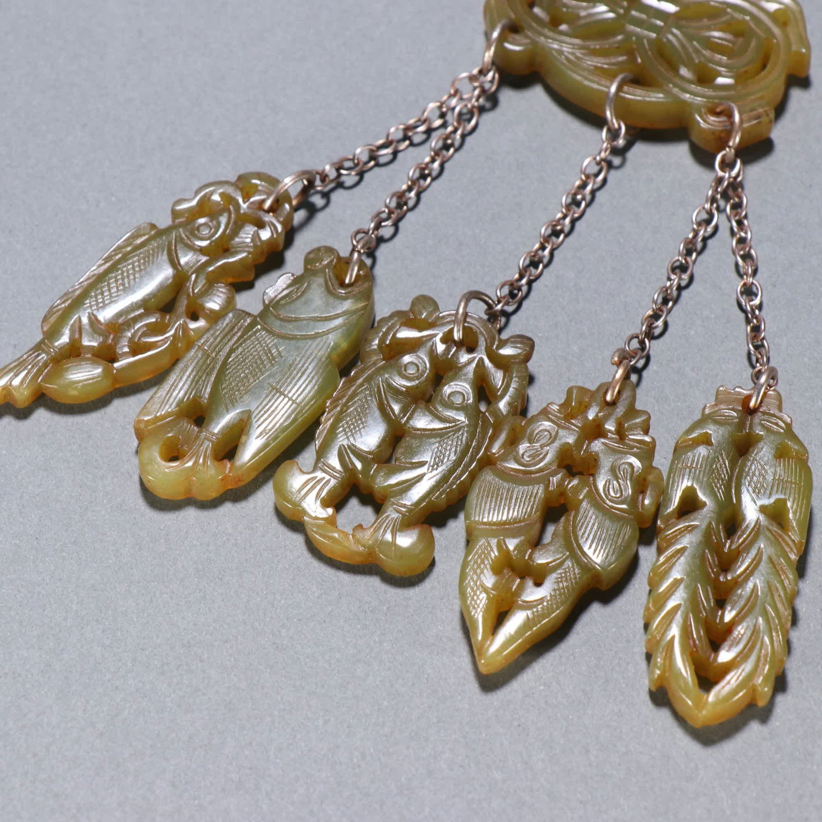 A Hetian topaz accessory - 2