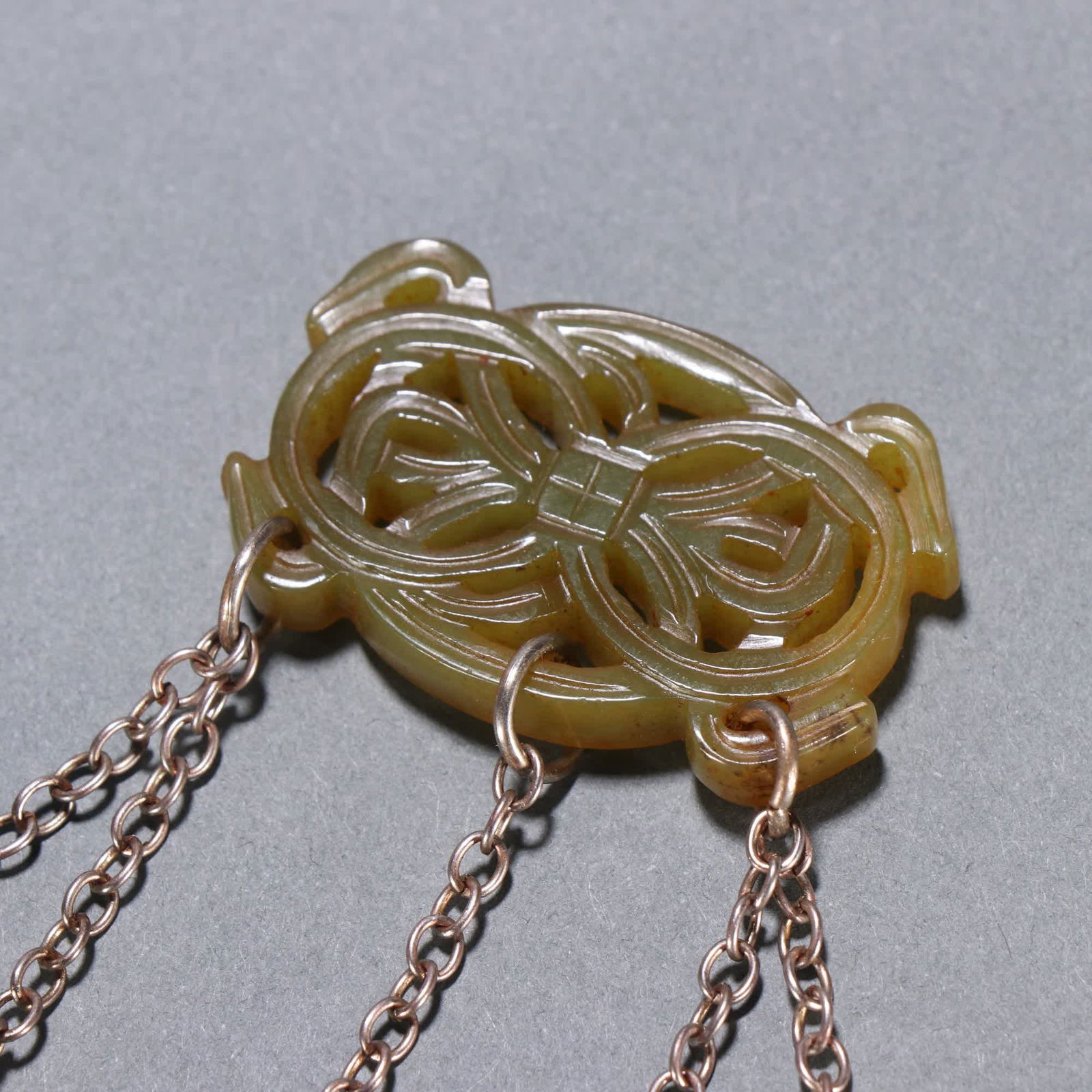 A Hetian topaz accessory - 3