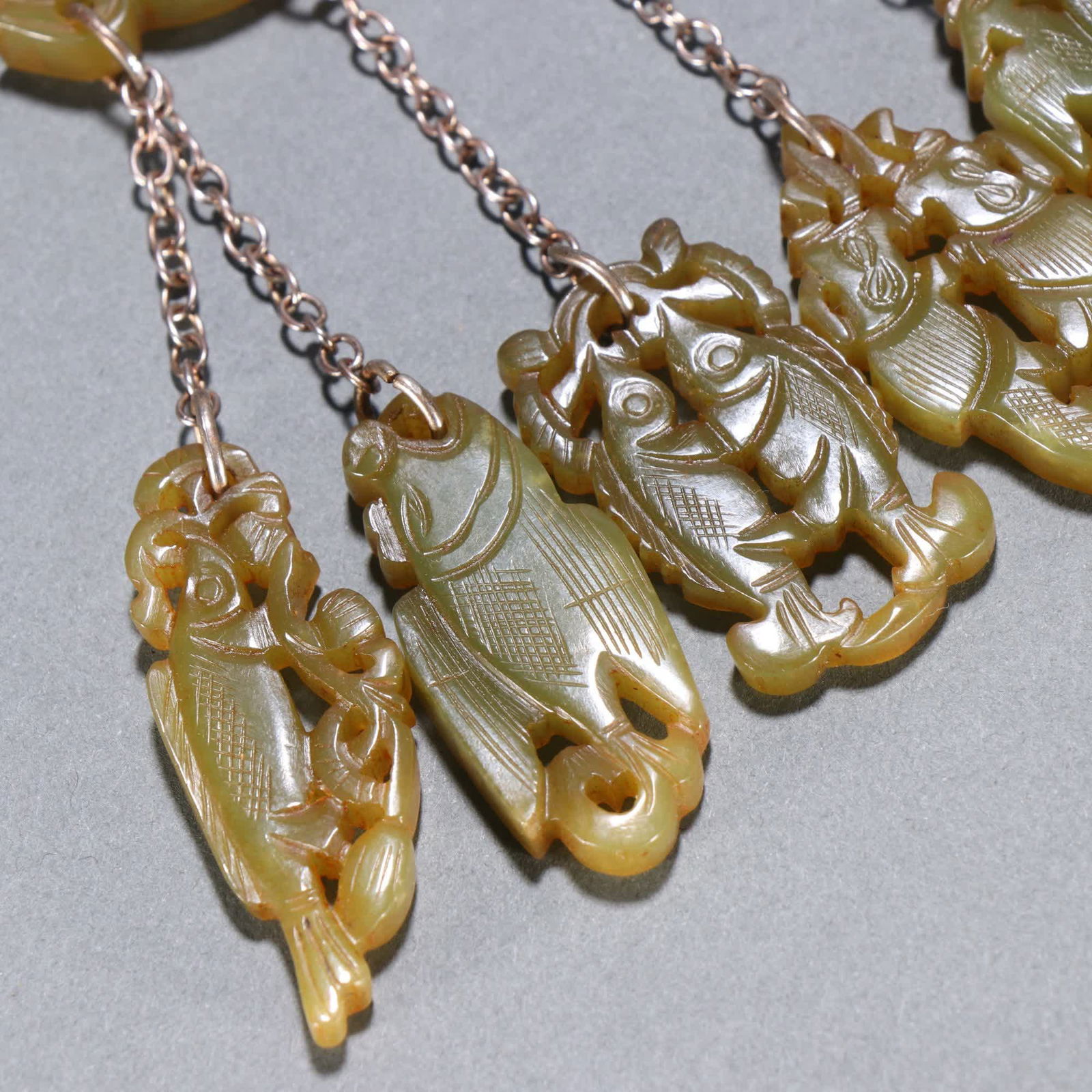 A Hetian topaz accessory - 5