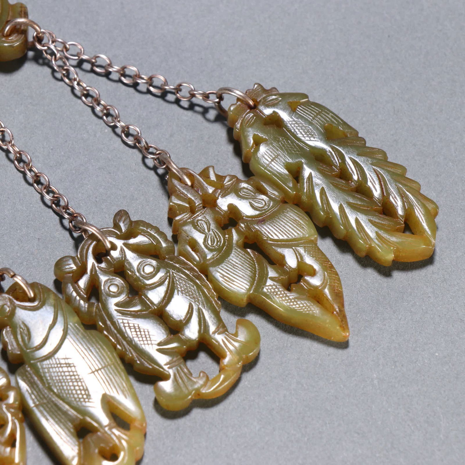 A Hetian topaz accessory - 7