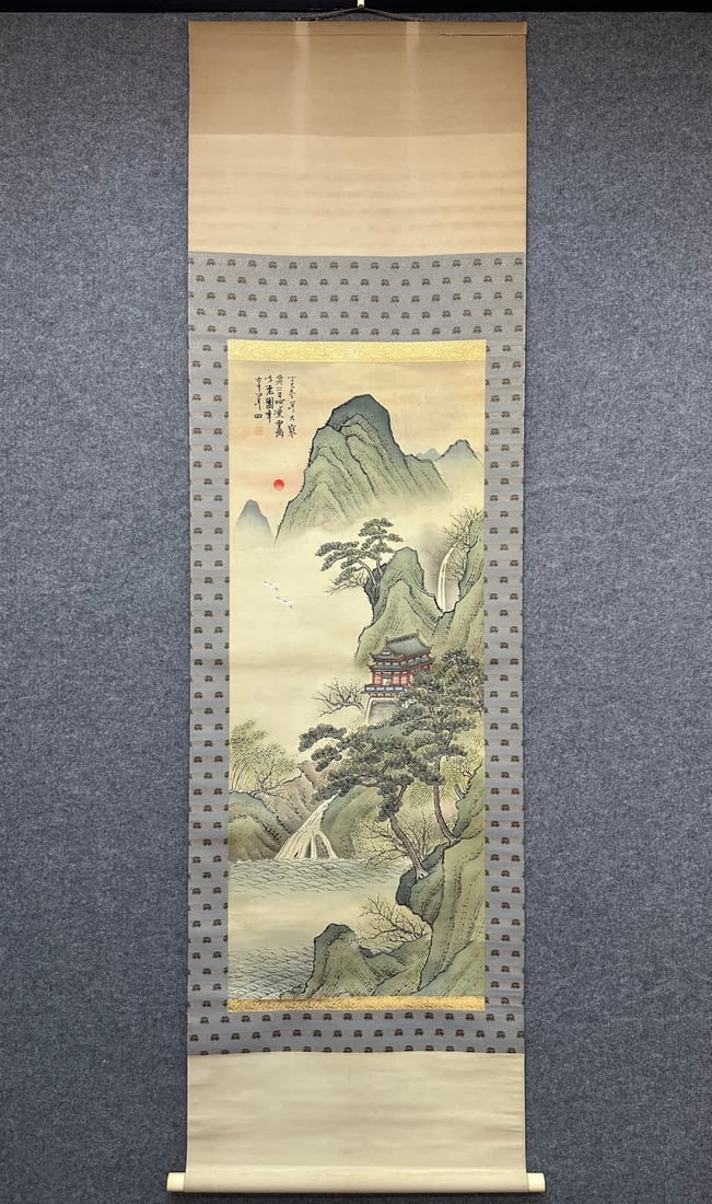 A picture of the fairy mountain pavilion of Huangqiu Garden (1 of 9)