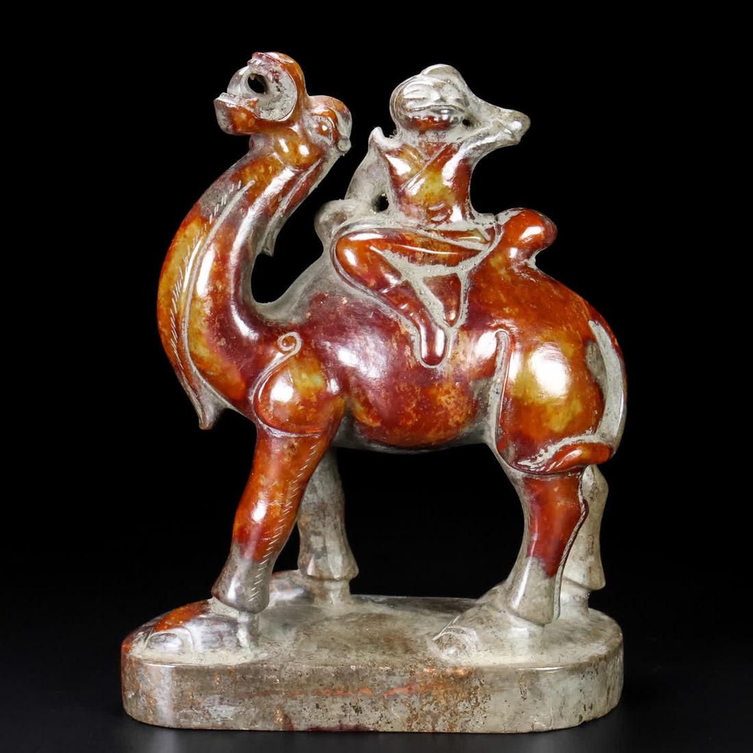 A Han Dynasty jade camel (1 of 9)