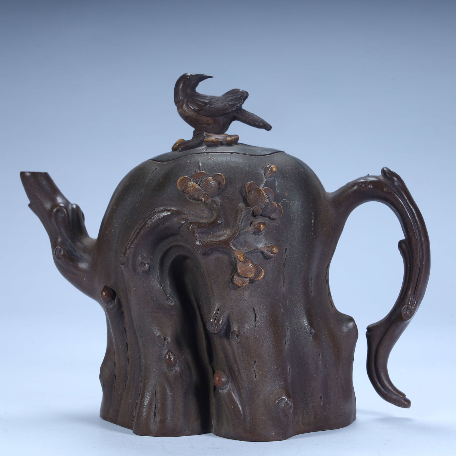 A purple sand stump shape is happy to be in the eyebrow tip pot: The shape of the purple sand stump is happy to be on the tip of the eyebrow SIZE: H:15cm L:17cm W:11cm W:467.5g (The Dimensions Of All Batches Are Manually Measured.If You Need More Detailed Informati