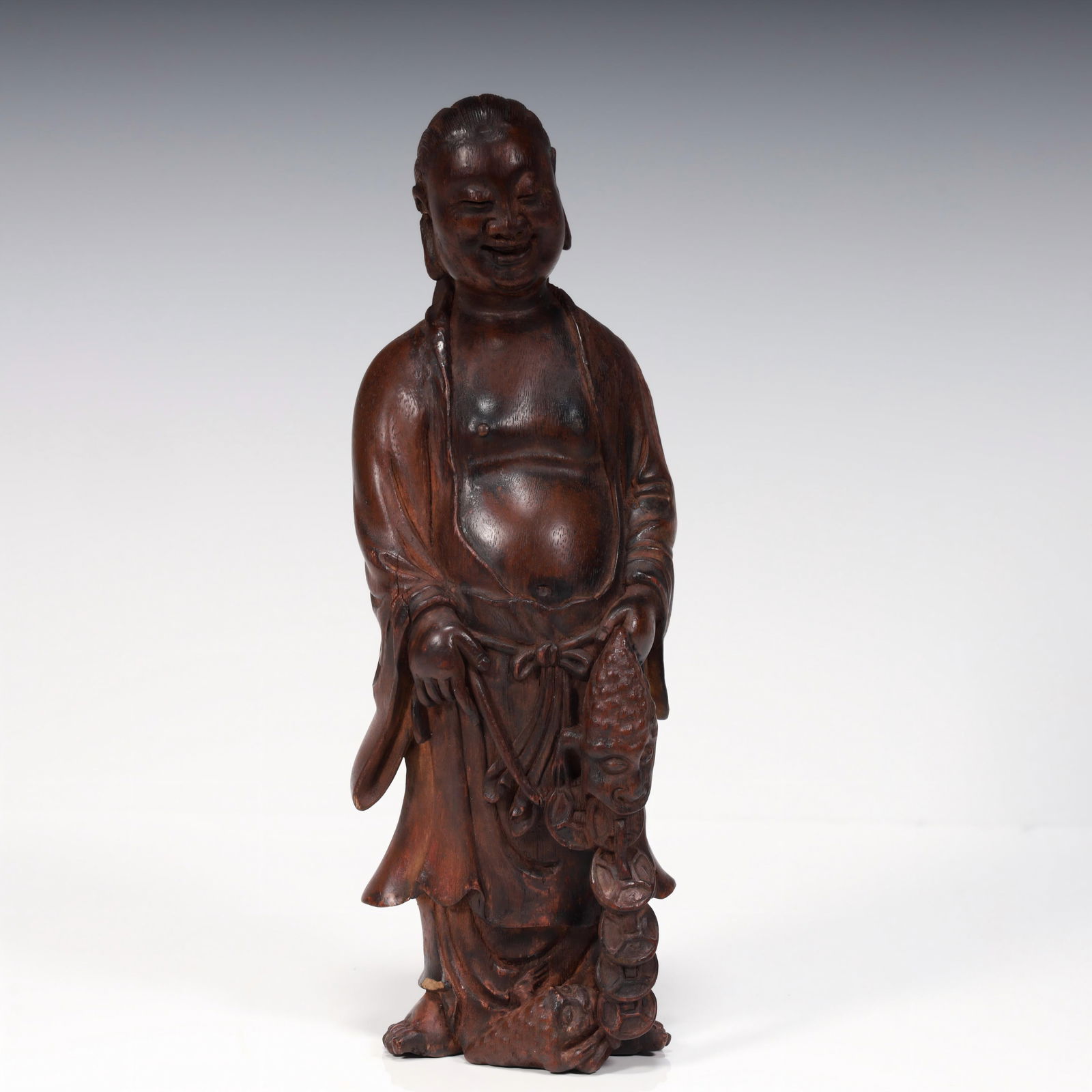 A piece of agarwood carved bangs play golden toad (1 of 9)