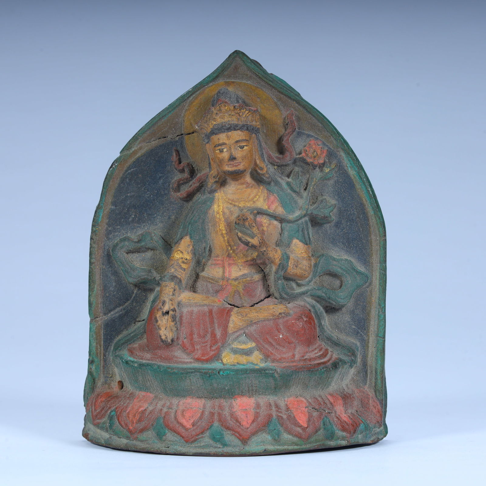 A Tibetan Buddhist statue of White Tara (1 of 9)