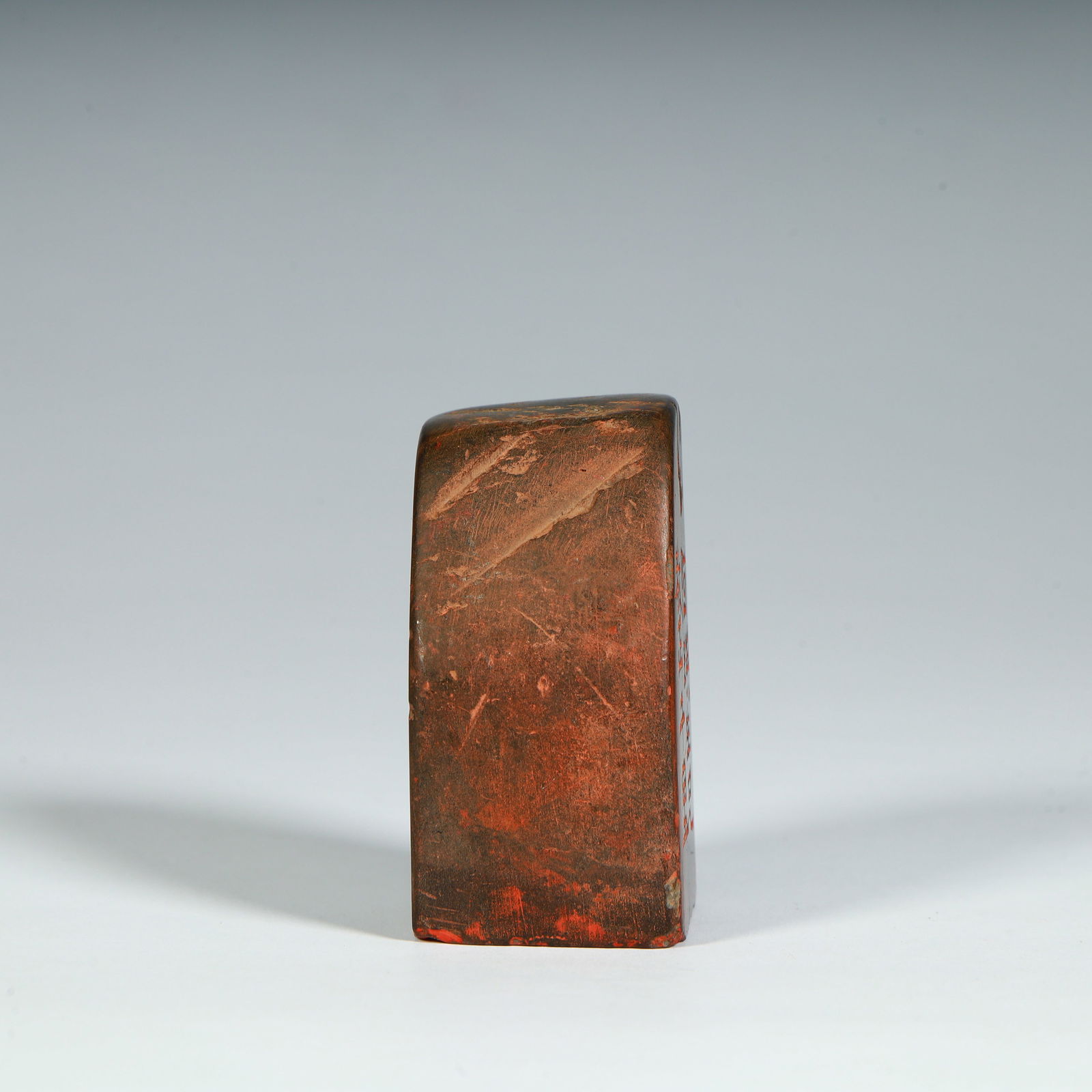 A Changhua bloodstone seal (1 of 8)